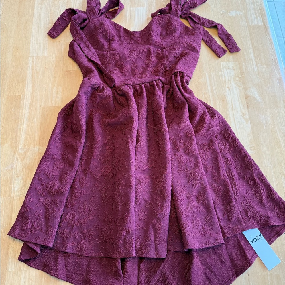 Elegant Maroon Dress